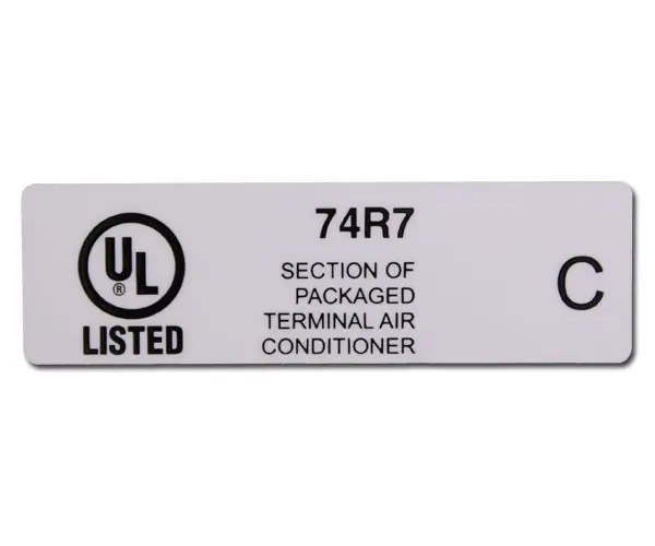 UL Approved Labels UL Certification Labels LabelAid Systems