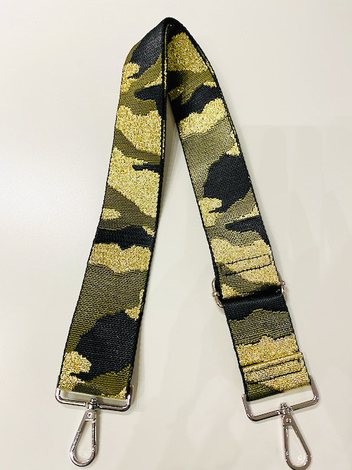 Camo Bag Strap Olive Green Label44