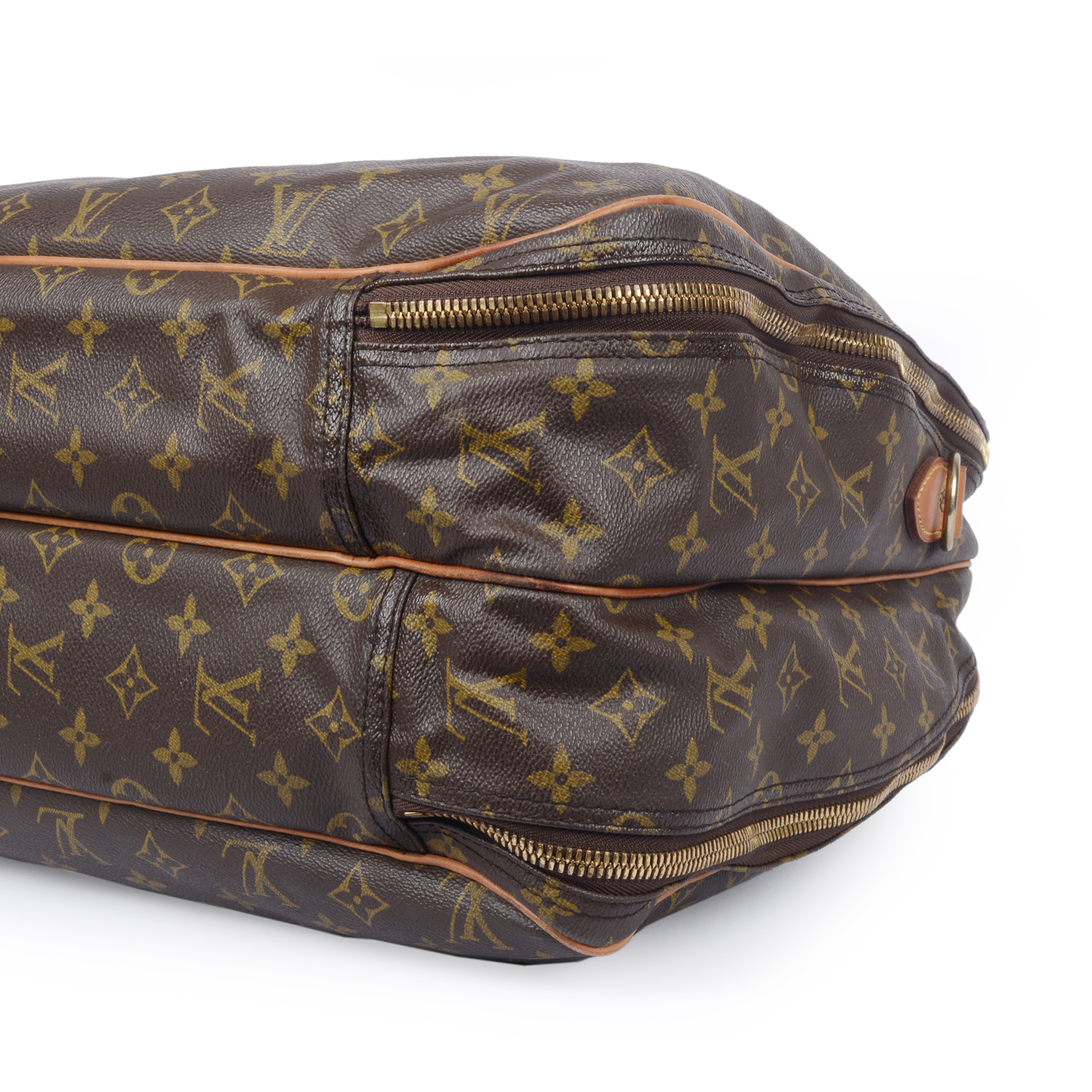 Louis Vuitton Monogram Alize 2 Compartment Luggage Travel Bag