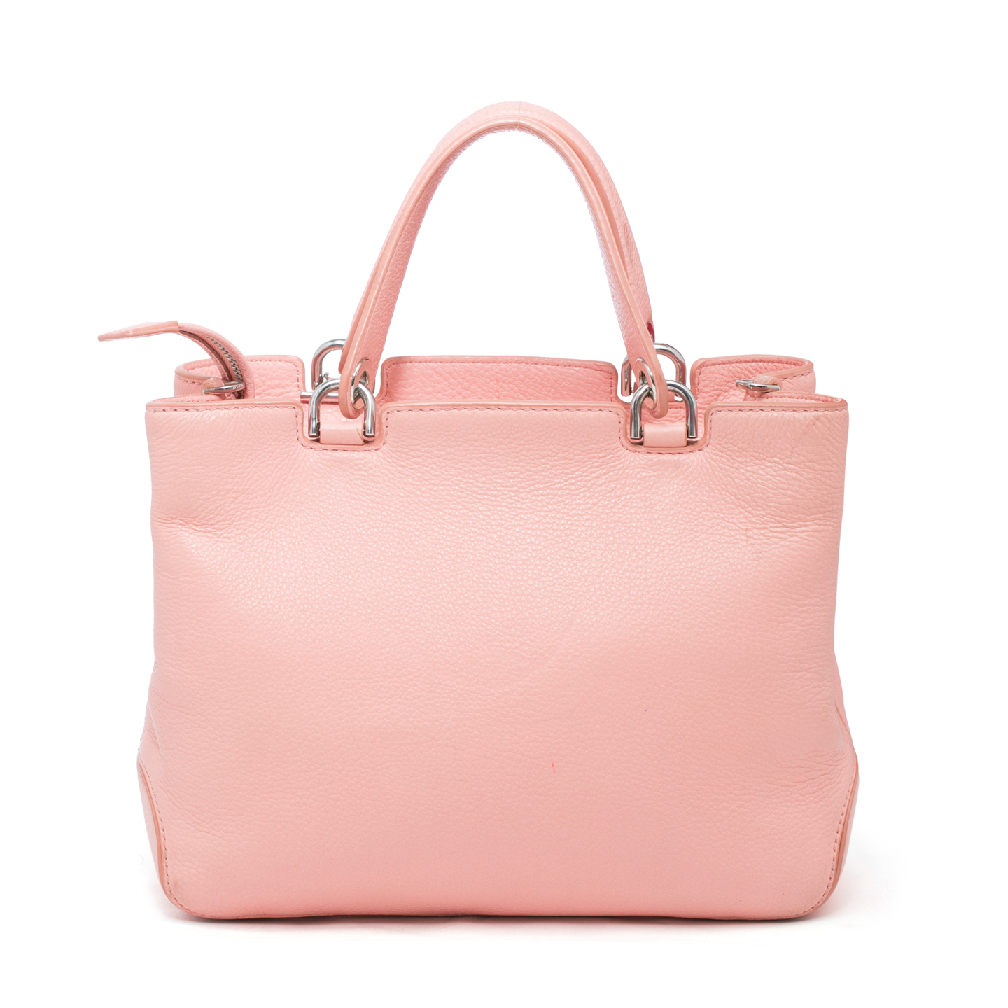 Michael Michael Kors Pink Leather Satchel Bag LabelCentric
