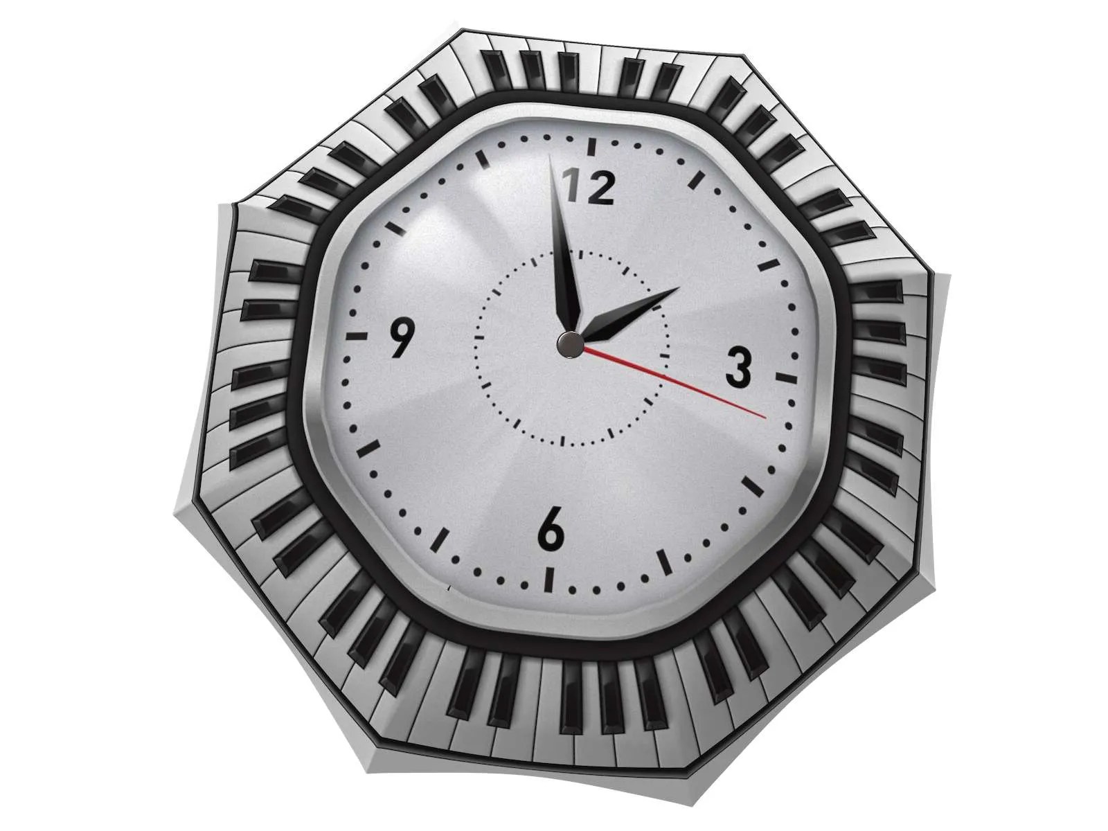 Clock Umbrella High Quality with a Beautiful Full Canopy Design