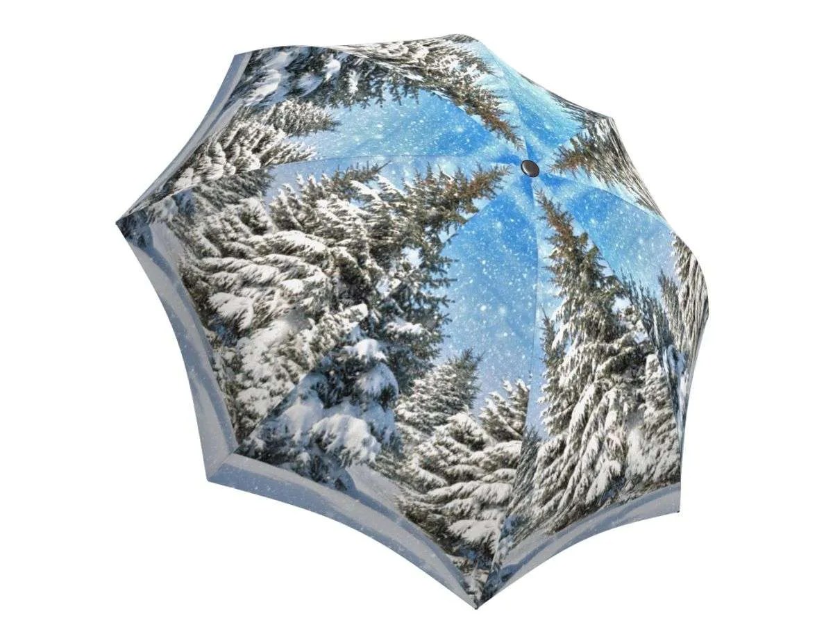 Winter Umbrella High Quality with a Beautiful Full Canopy Design