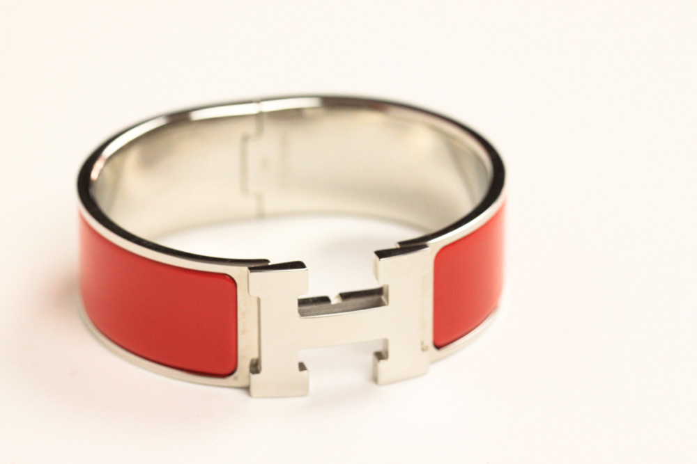HERMÈS Email Armreif Labelswitch
