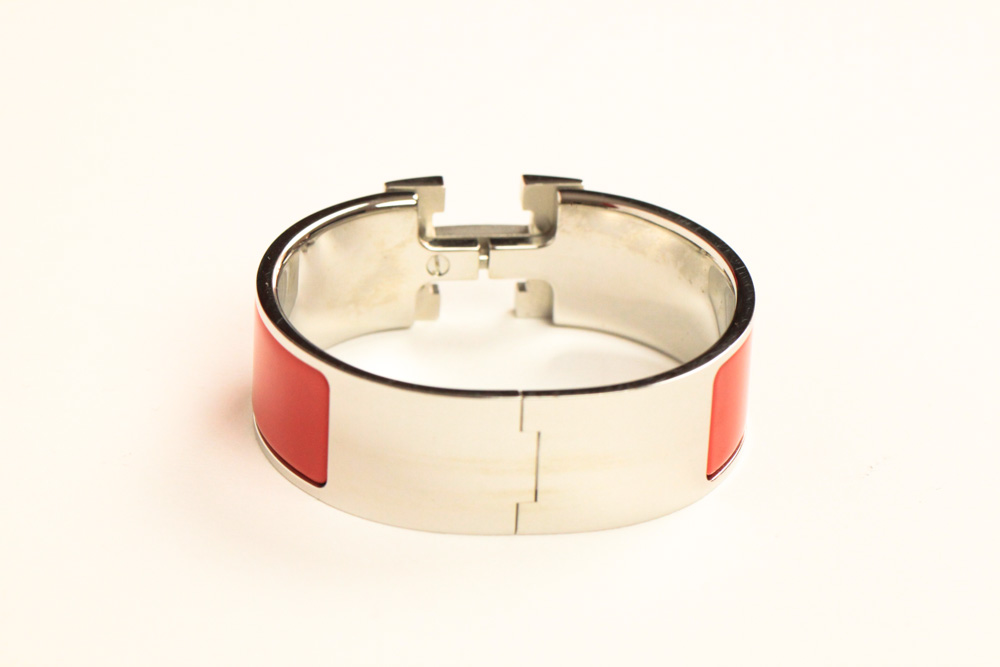 HERMÈS Email Armreif Labelswitch