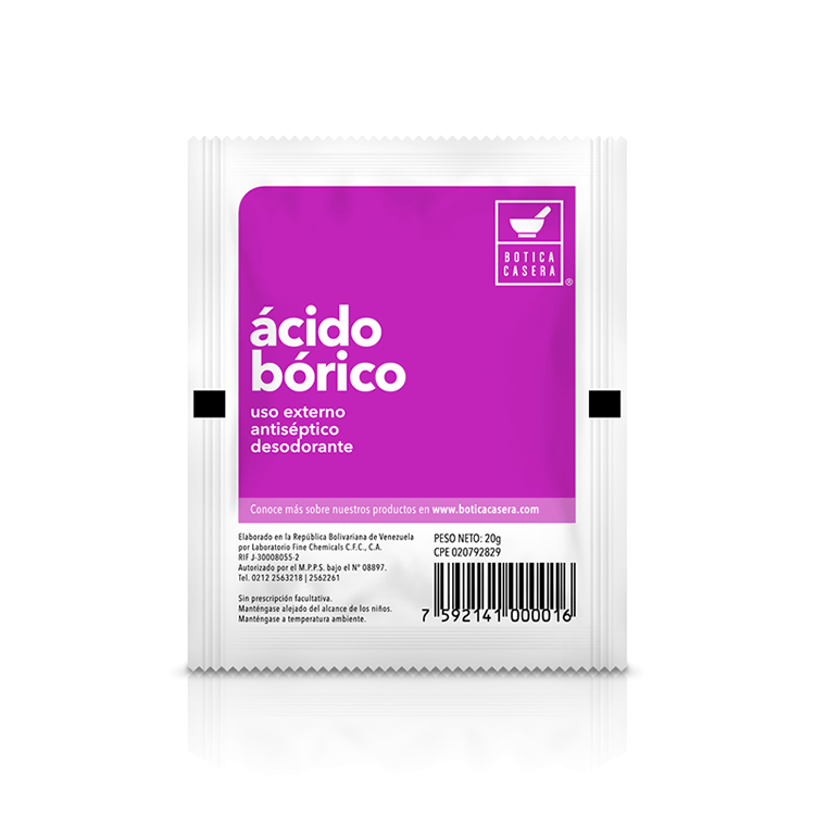 Ácido bórico Laboratorio Fine Chemicals