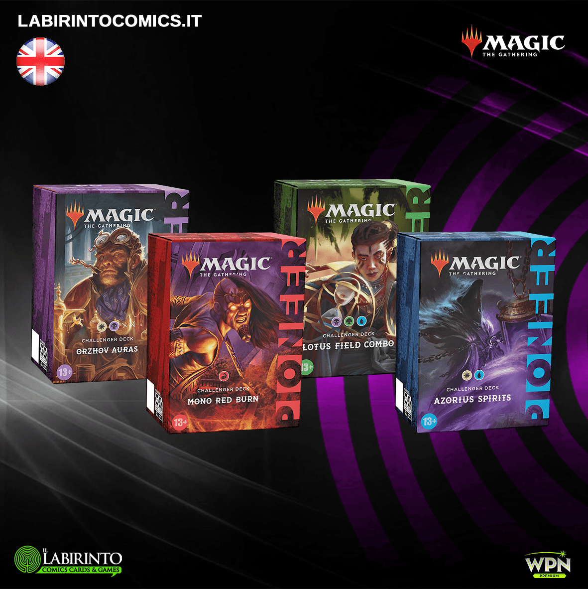 IL LABIRINTO Comics, Cards & Games STAYLAB