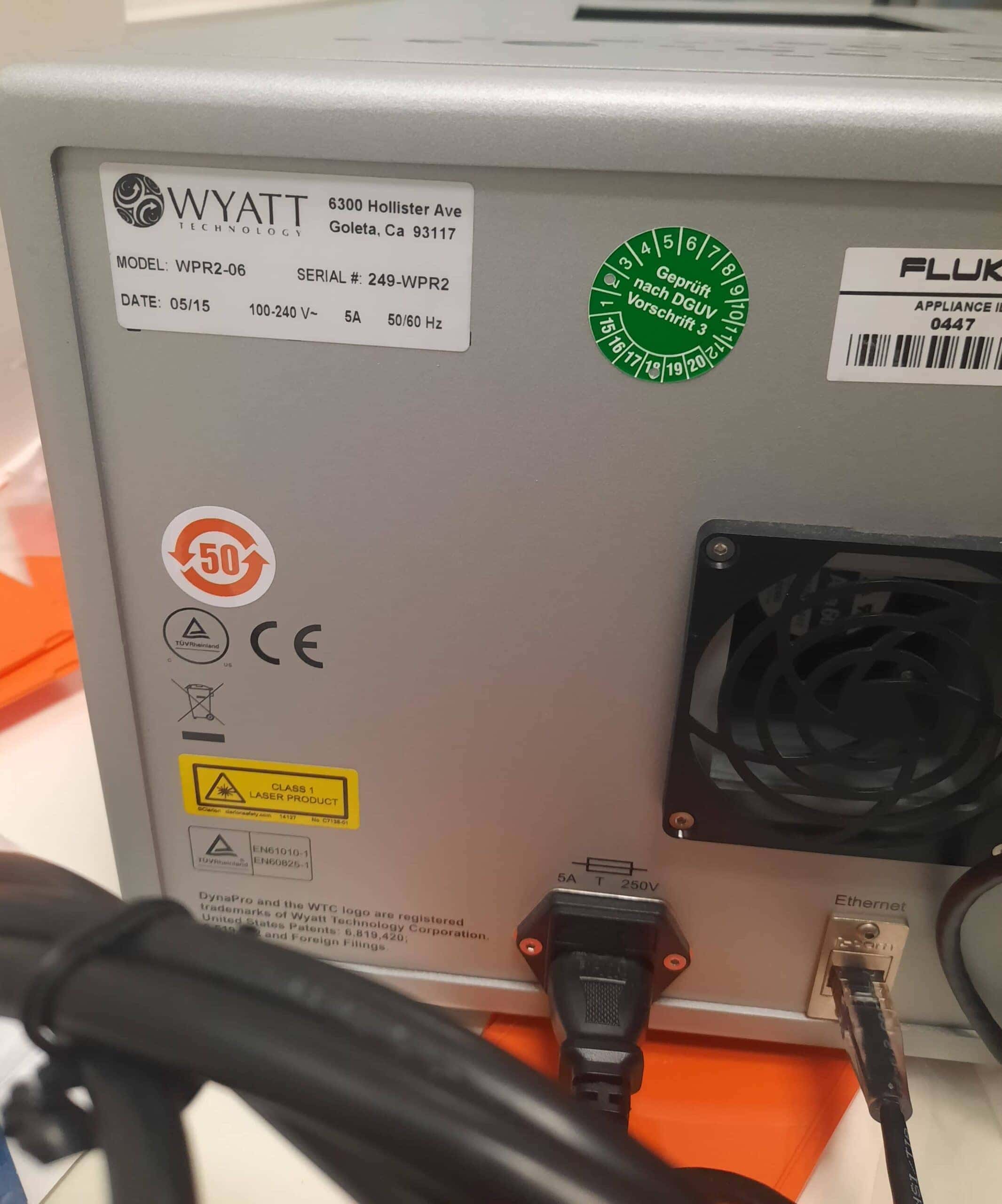 Wyatt Technology DynaPro Plate Reader II Dynamic Light Scattering Plate