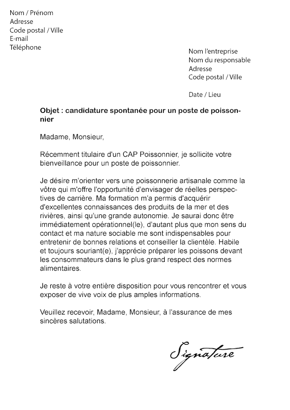 Lettre de motivation ouvrier agroalimentaire laboitecv.fr