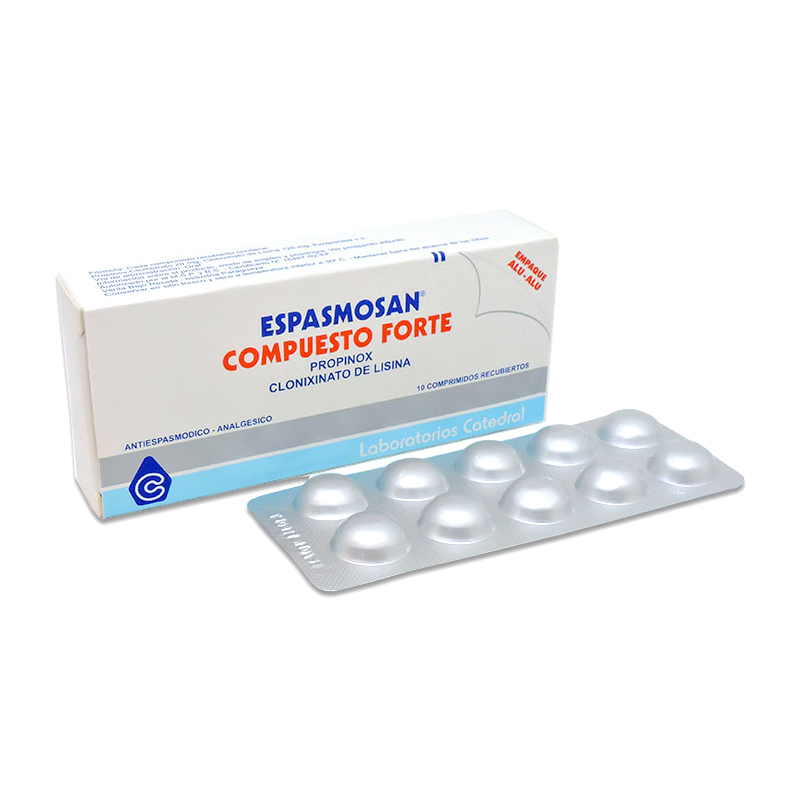 Espasmosan Compuesto Forte Laboratorios Catedral Pharmetica