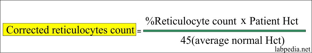 Reticulocyte Count (Retic count), and Interpretations