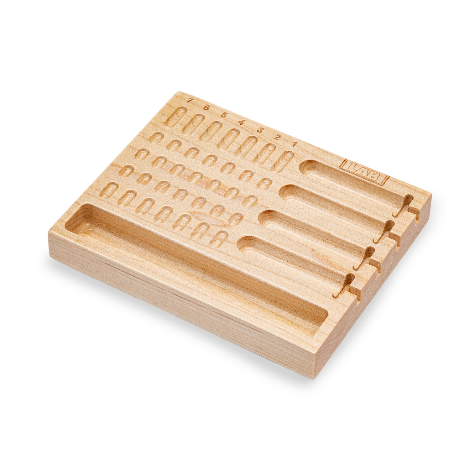 Wood Block Pinning Tray LAB