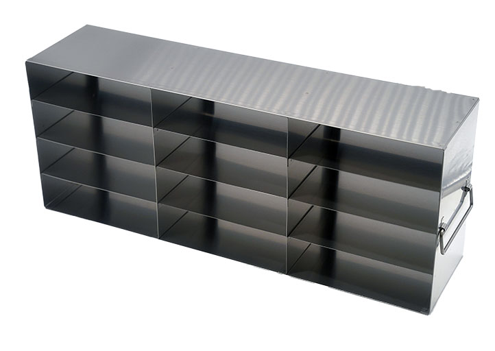 Upright Freezer Racks for Plasma Boxes 3 Deep x 4 High LabRepCo, LLC
