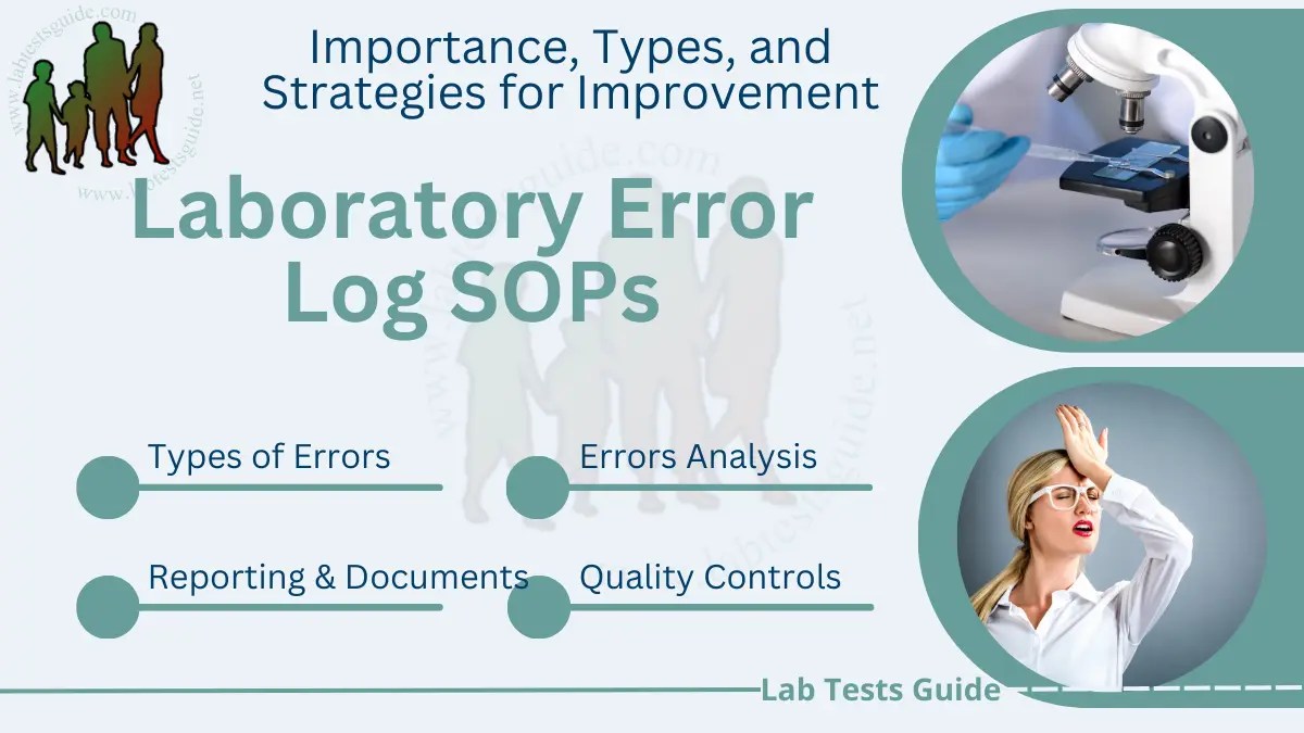 Laboratory Errors Log Importance, Types, and Strategies for Improvement