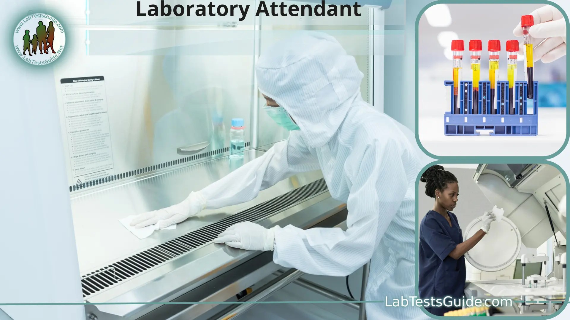 Laboratory Attendant Job Description, Responsibilities, and other