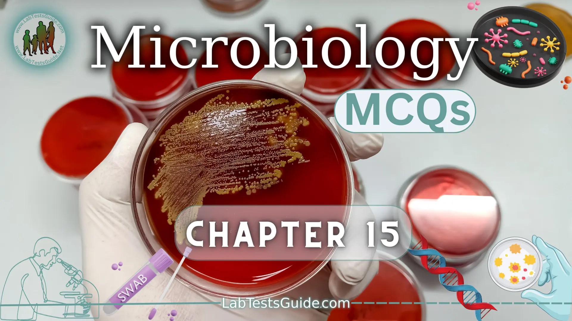 Microbiology MCQs with Answer and Explnation Chapter 15 Lab Tests Guide