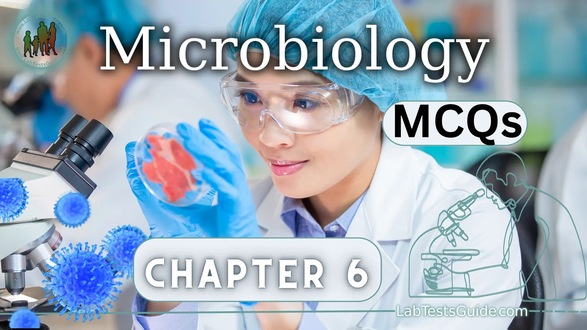 Microbiology MCQs with Answer and Explnation Chapter 6 Lab Tests Guide