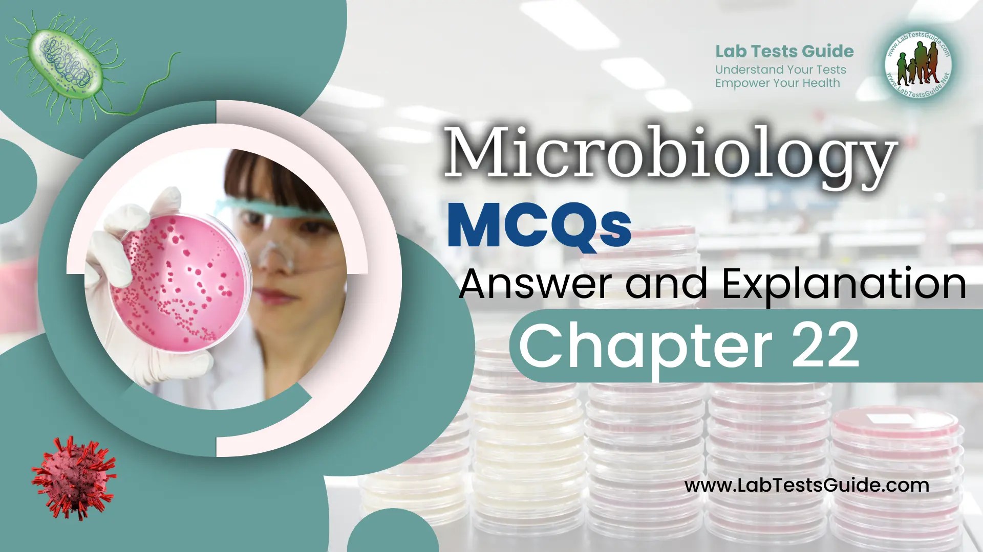 MicroBiology MCQs with Answer and Explnation Chapter 22 Lab Tests Guide