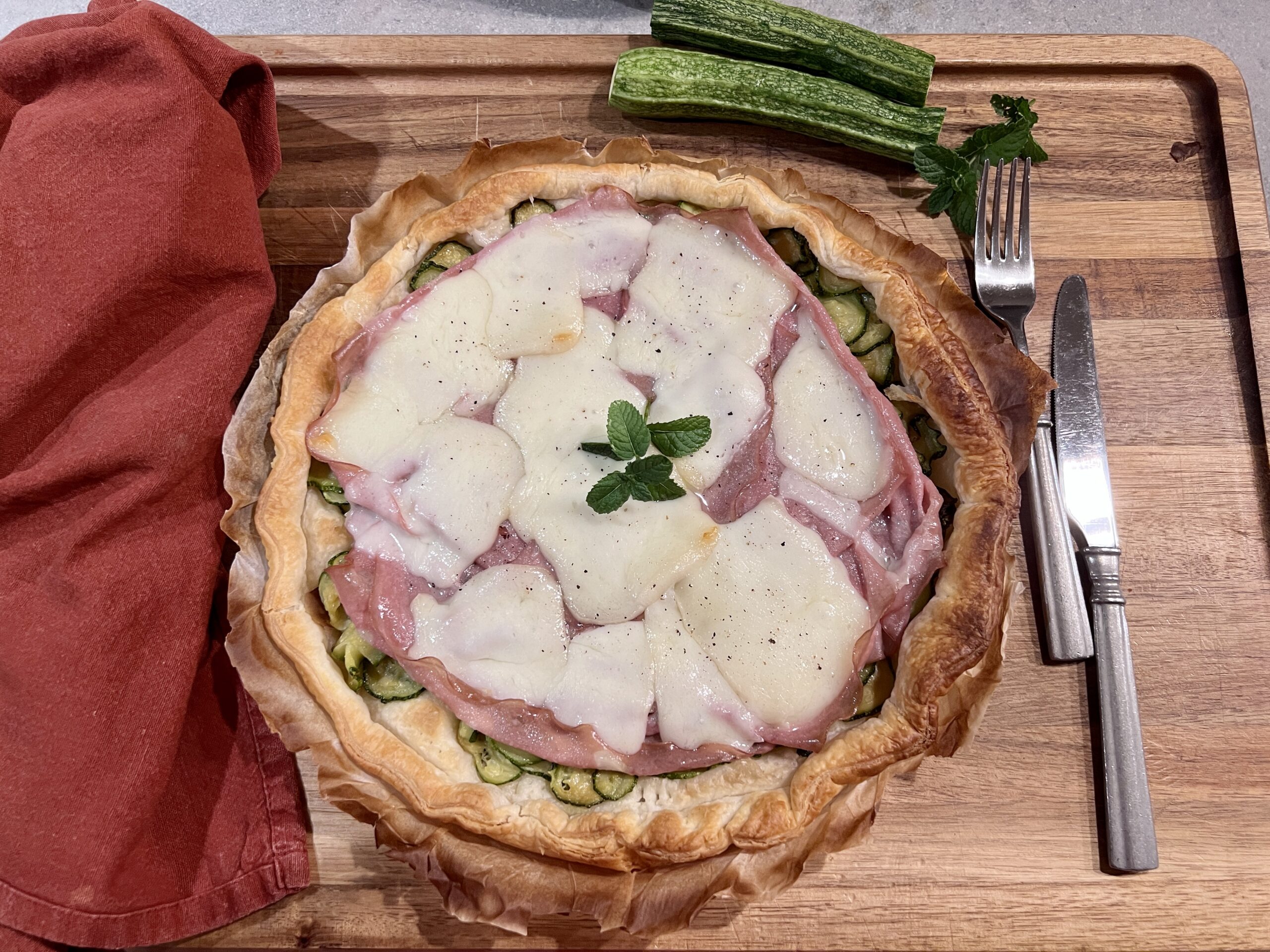 Torta salata con mortadella e zucchine Blog di lacheffamiranda