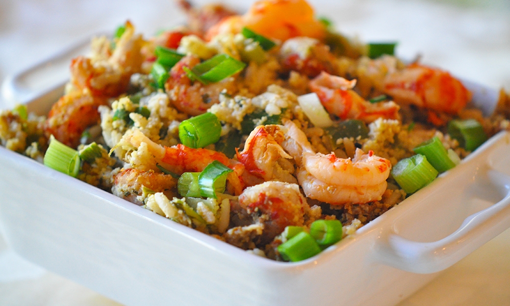 Crawfish Cornbread Dressing Louisiana Crawfish Company