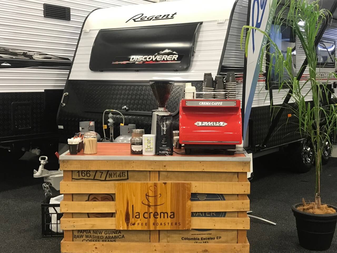 Machine & Barista Hire La Crema Coffee