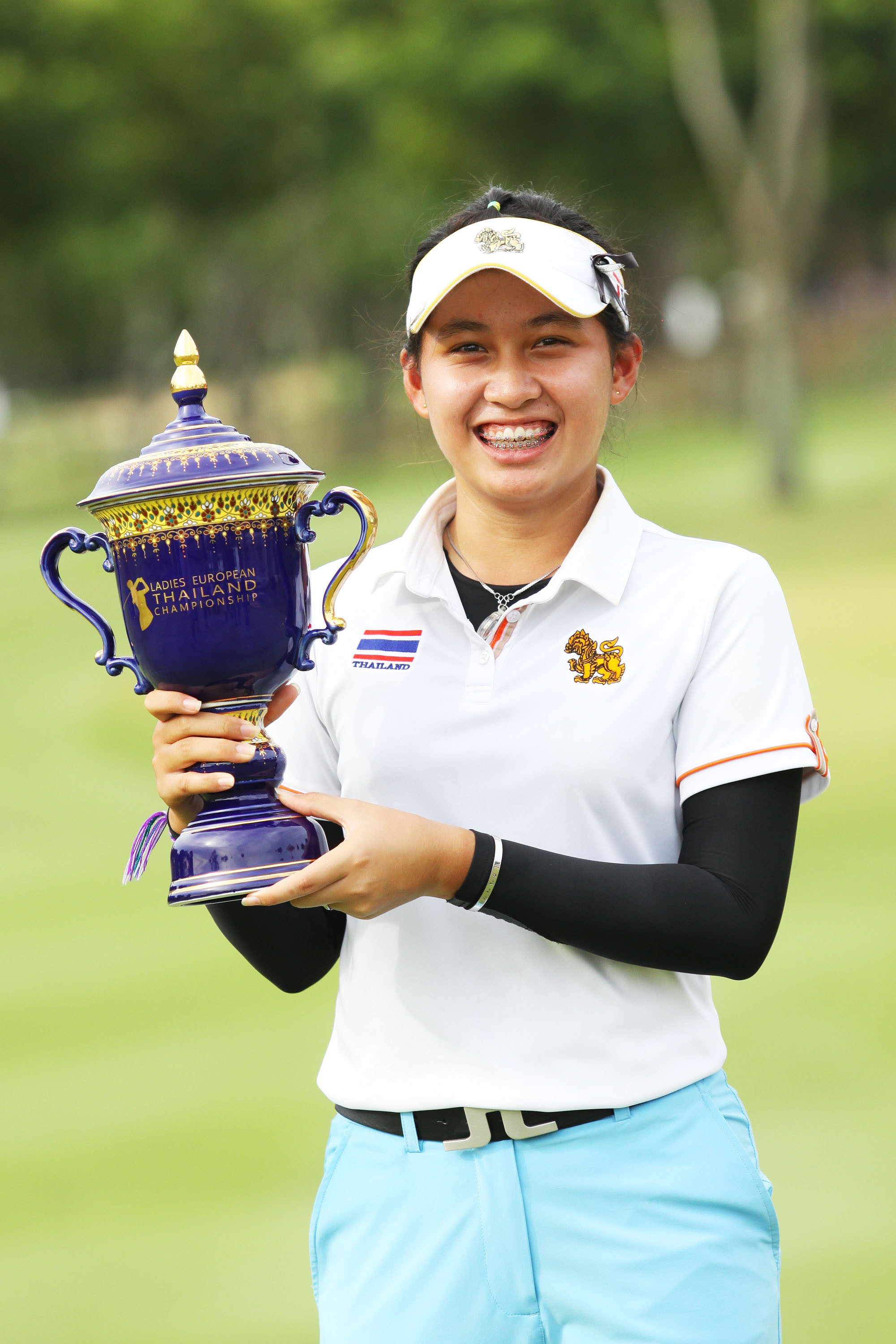 Atthaya Thitikul, 14 youngest ever winner on LET Ladies' Golf