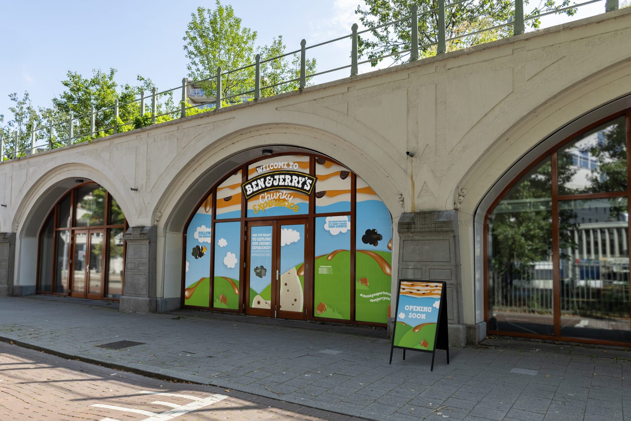 Ben & Jerry's opent popup in Rotterdam
