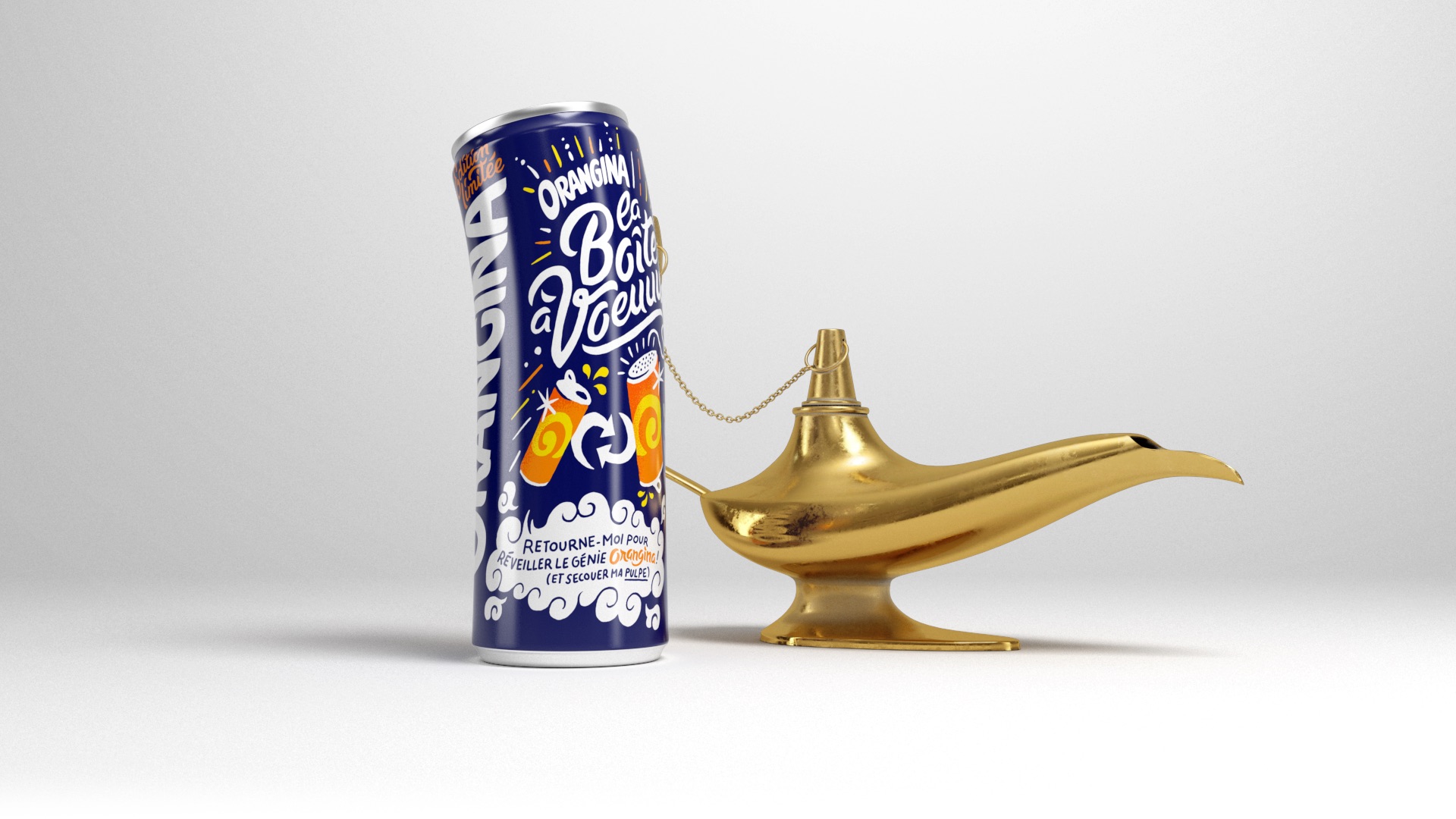 Orangina et Buzzman réalisent les voeux de consommateurs