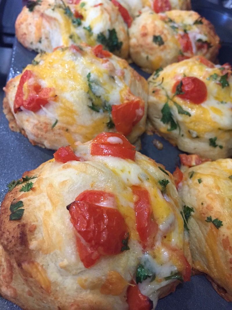 Cheese And Tomato Popovers Easy Recipe Lady and the Blog
