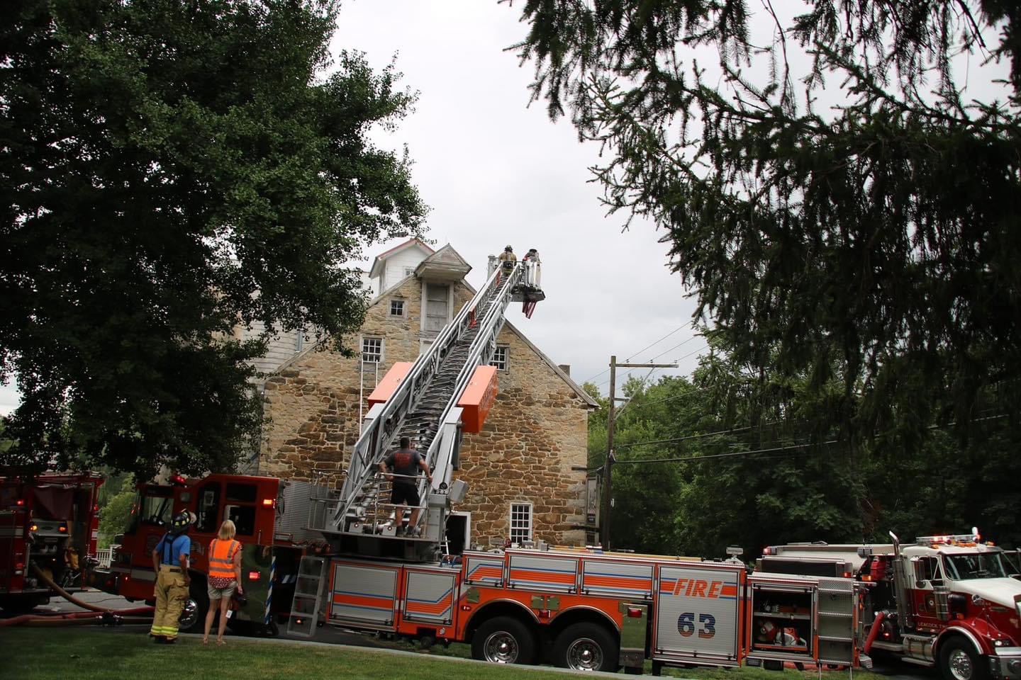 Working Fire at Nolts Mill (Box 4101) Lafayette Fire Company