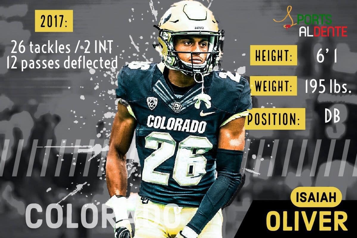 Isaiah Oliver NFL Draft Profile LAFB Network