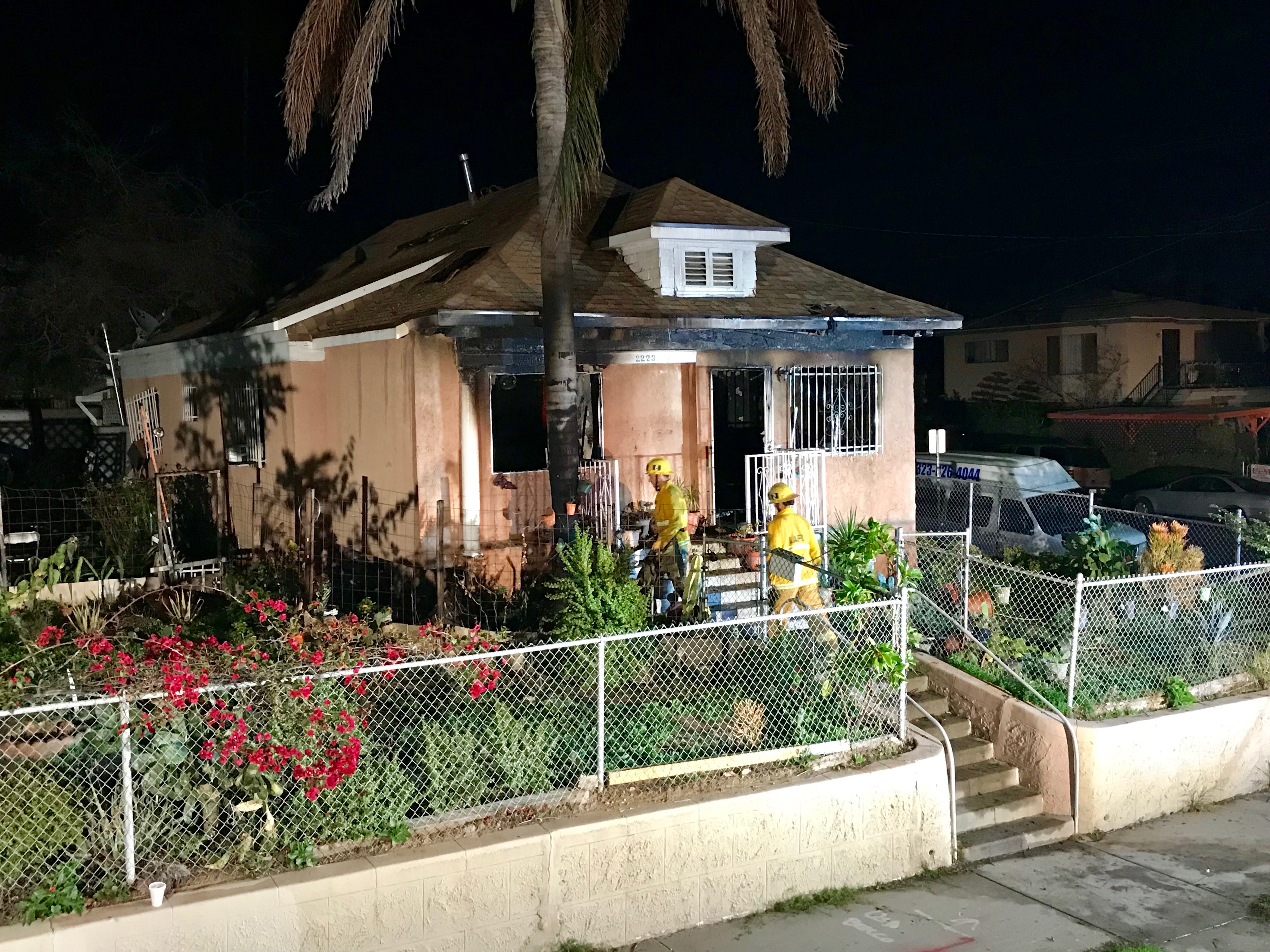 Boyle Heights House Fire Sends Five to the Hospital Claiming a Life