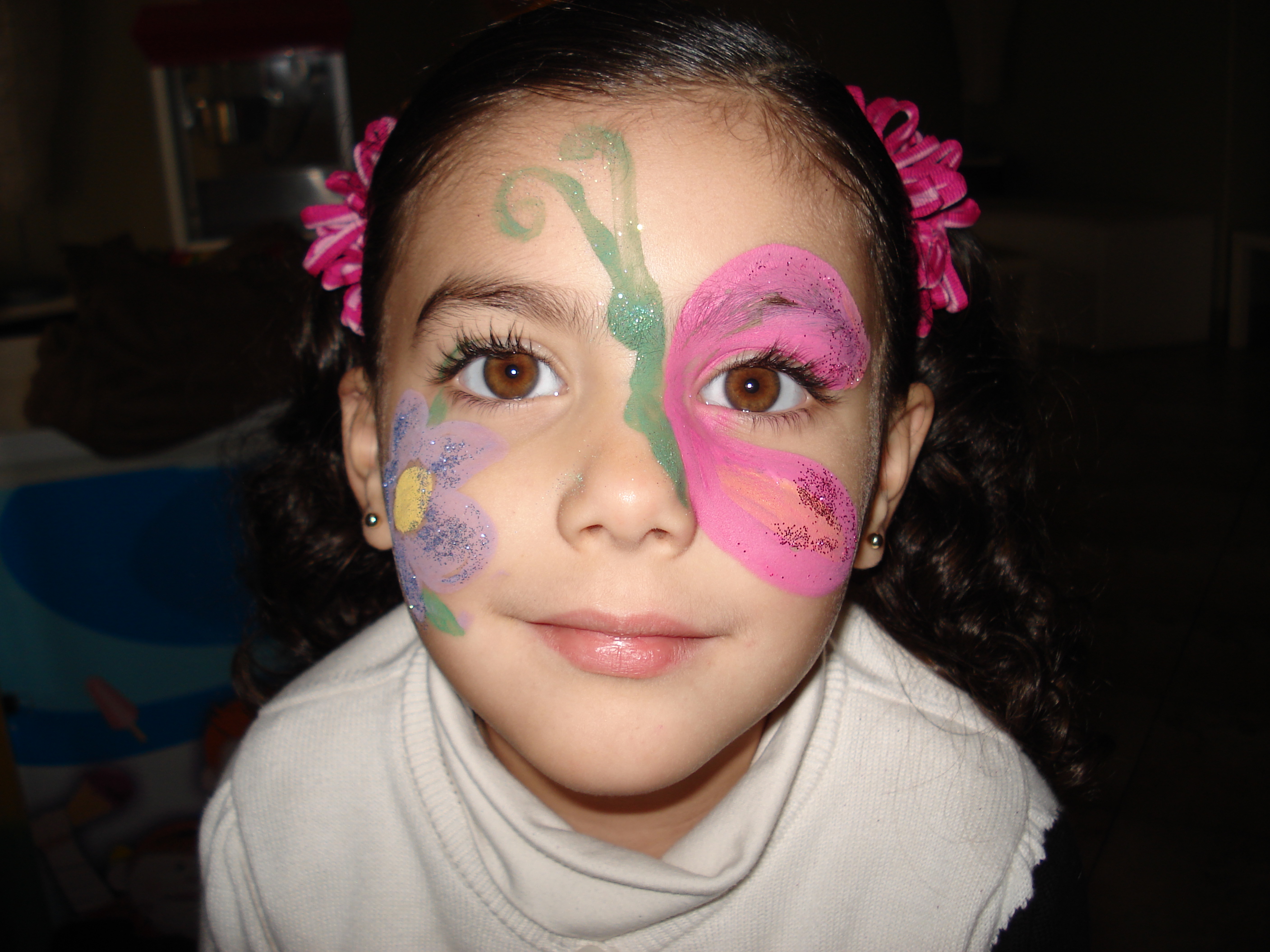 PINTA CARITAS PARA NIÑAS Imagui