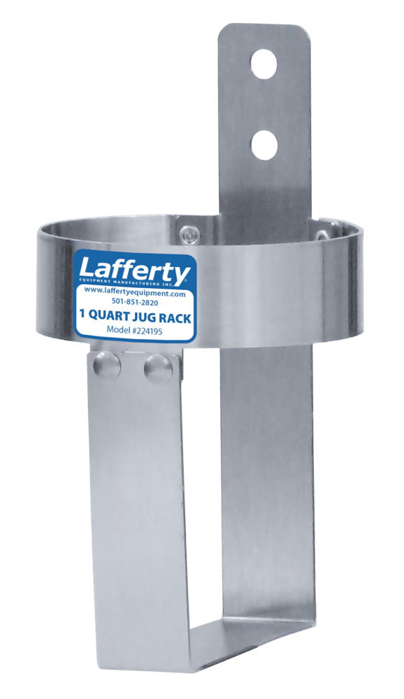 Stainless Steel Chemical Jug Racks Lafferty Equipment Manufacturing, Inc.