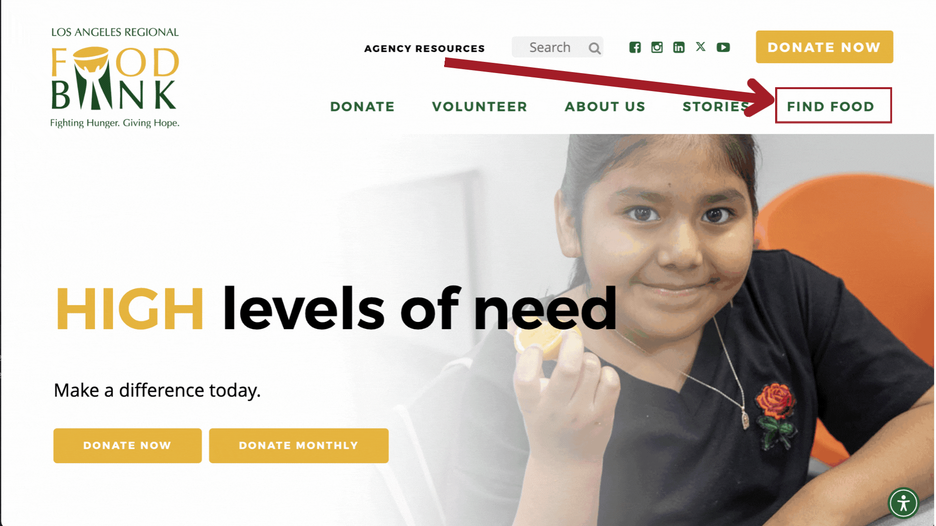 How to Access Nearest Food Resources in LA County