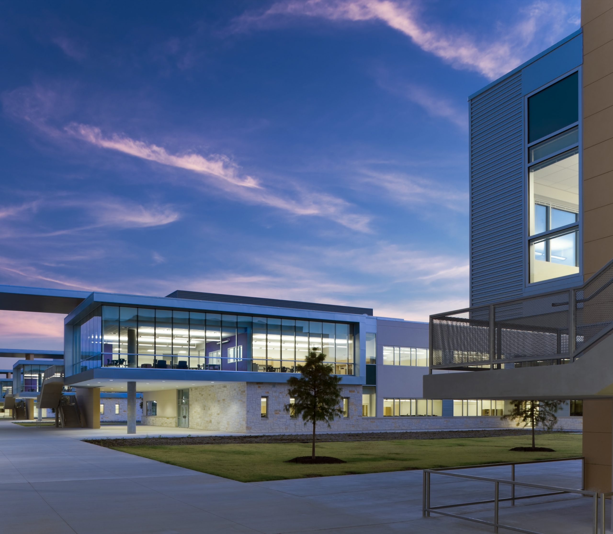 Cedar Ridge High School Round Rock Texas L.A. Fuess Partners L.A