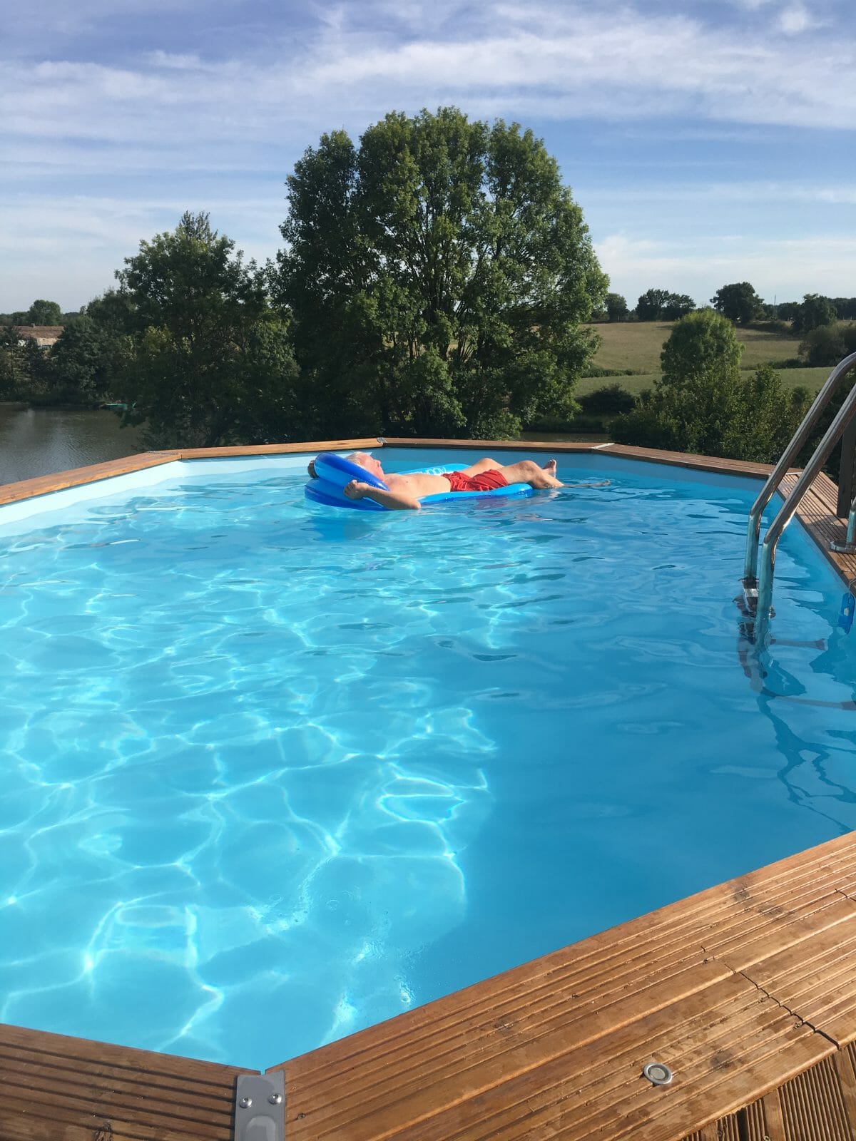 New Swimming Pool Installed Carp Fishing La Froterie