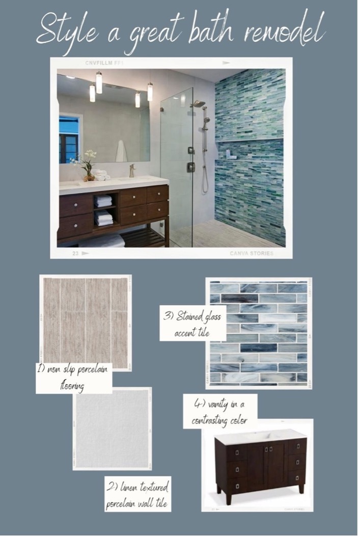 How To Layout Bathroom Tile in 7 Easy Steps Lagnappe Custom Interiors