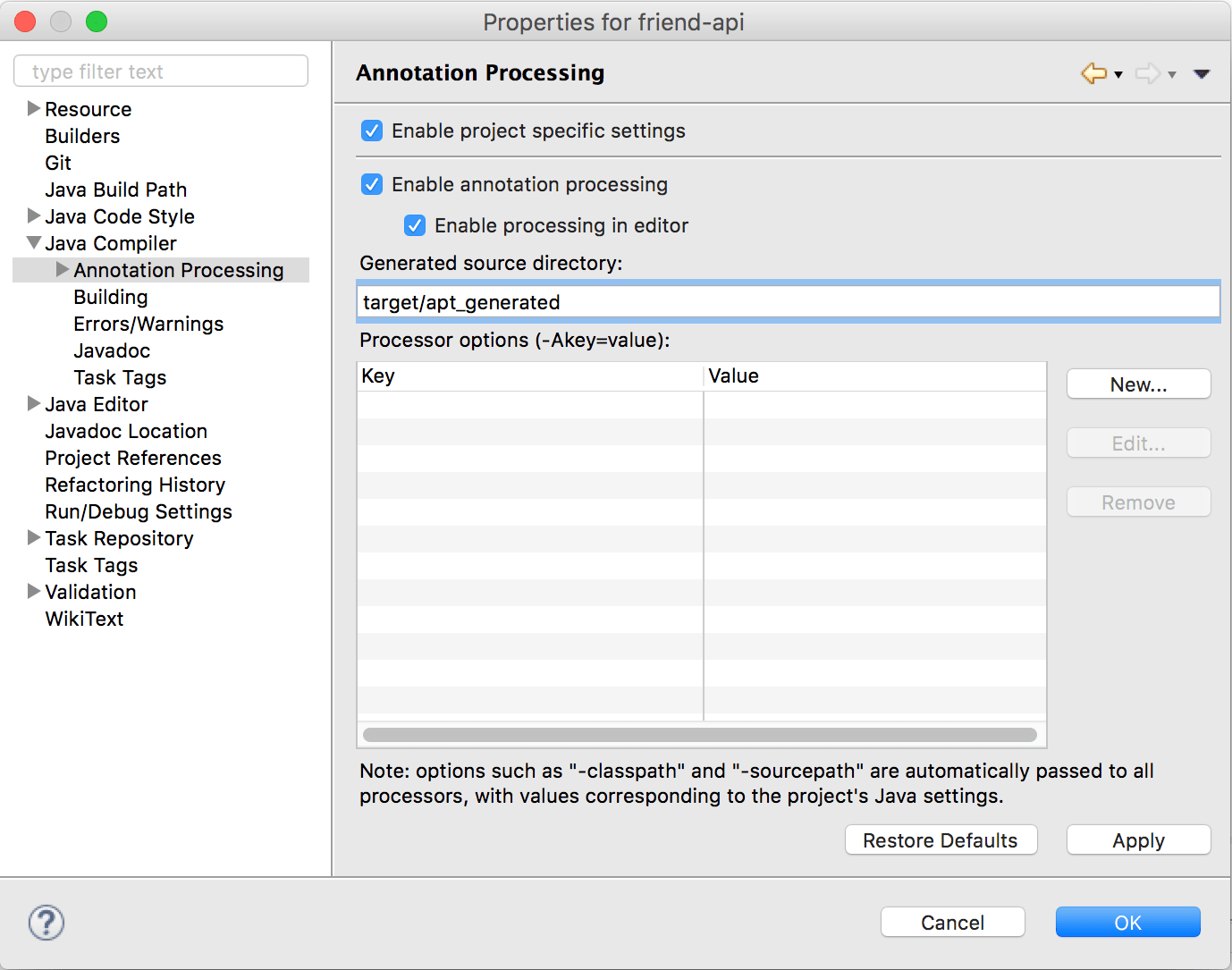 Lagom Set up Immutables in your IDE