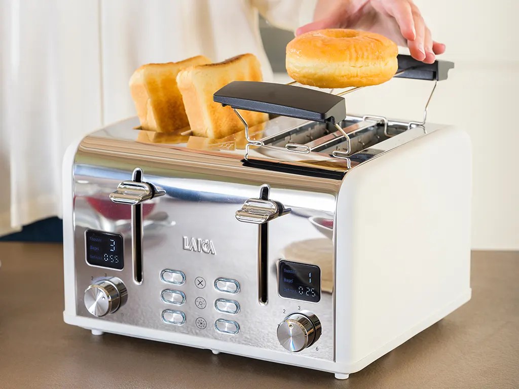ISEO 4 slice digital toaster LAICA