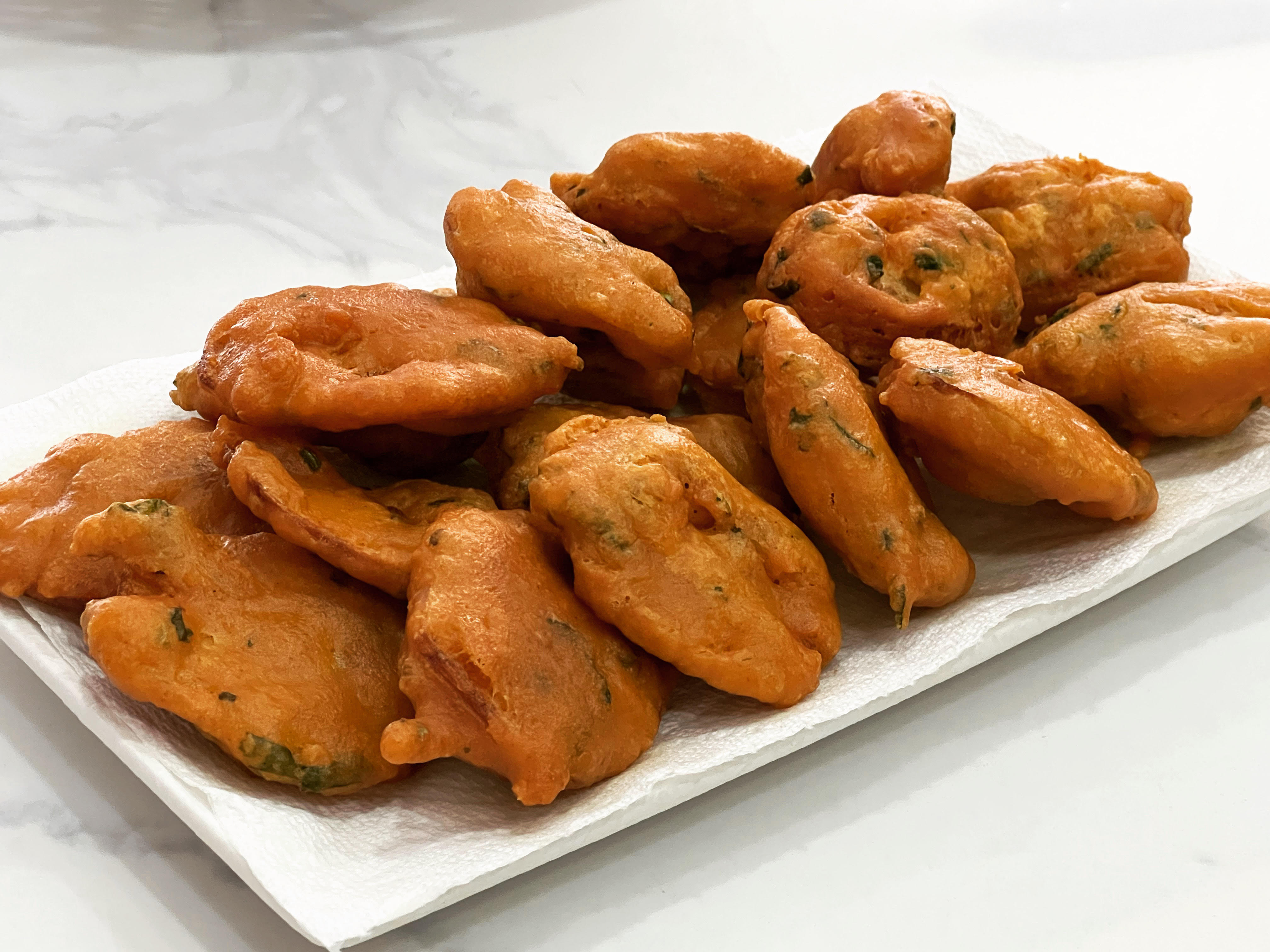 Fried Potato in a Spicy Batter