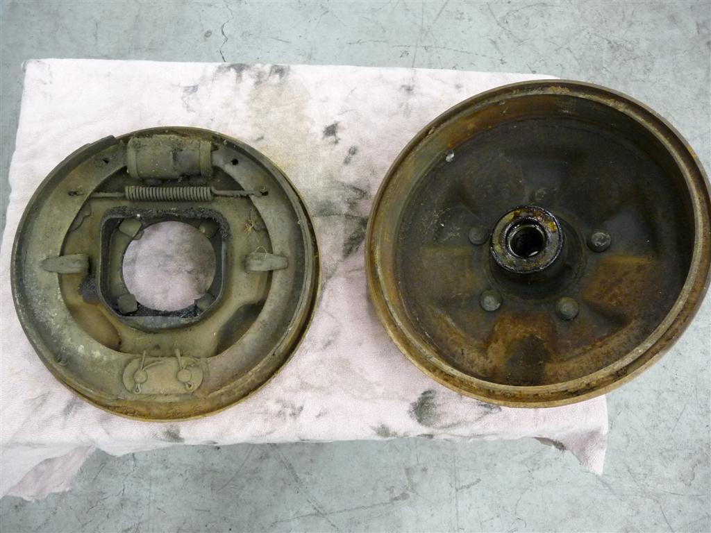 Ford model a hydraulic brakes conversion