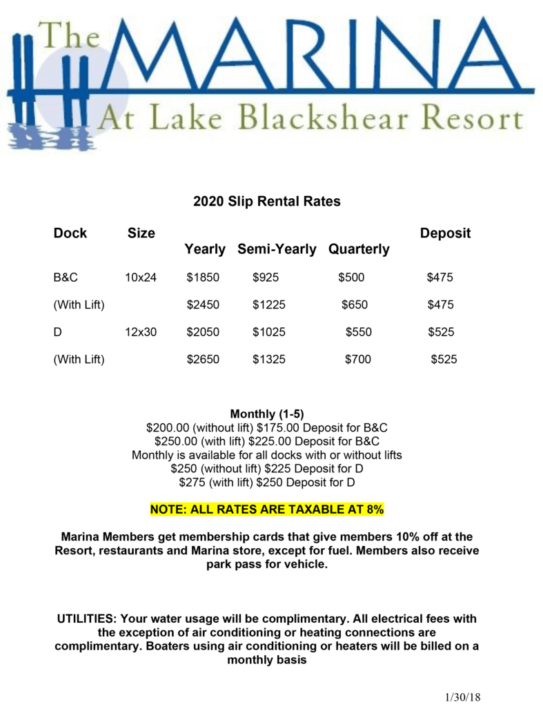 Boating Lake Blackshear Resort & Golf Club Cordele, GA