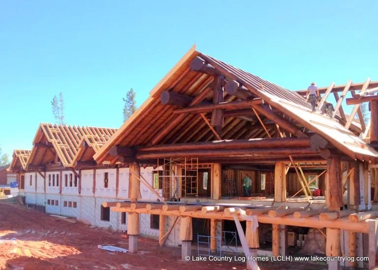 Log Home Maintenance A Small Price to Pay