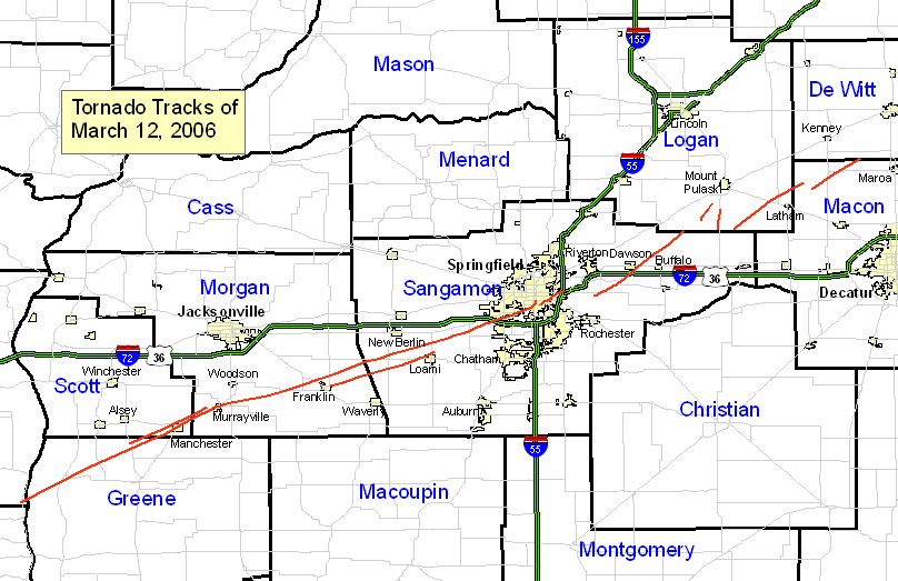 Map Of Illinois Tornado Introduction