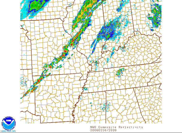 Using Imagery To Monitor Severe Thunderstorms