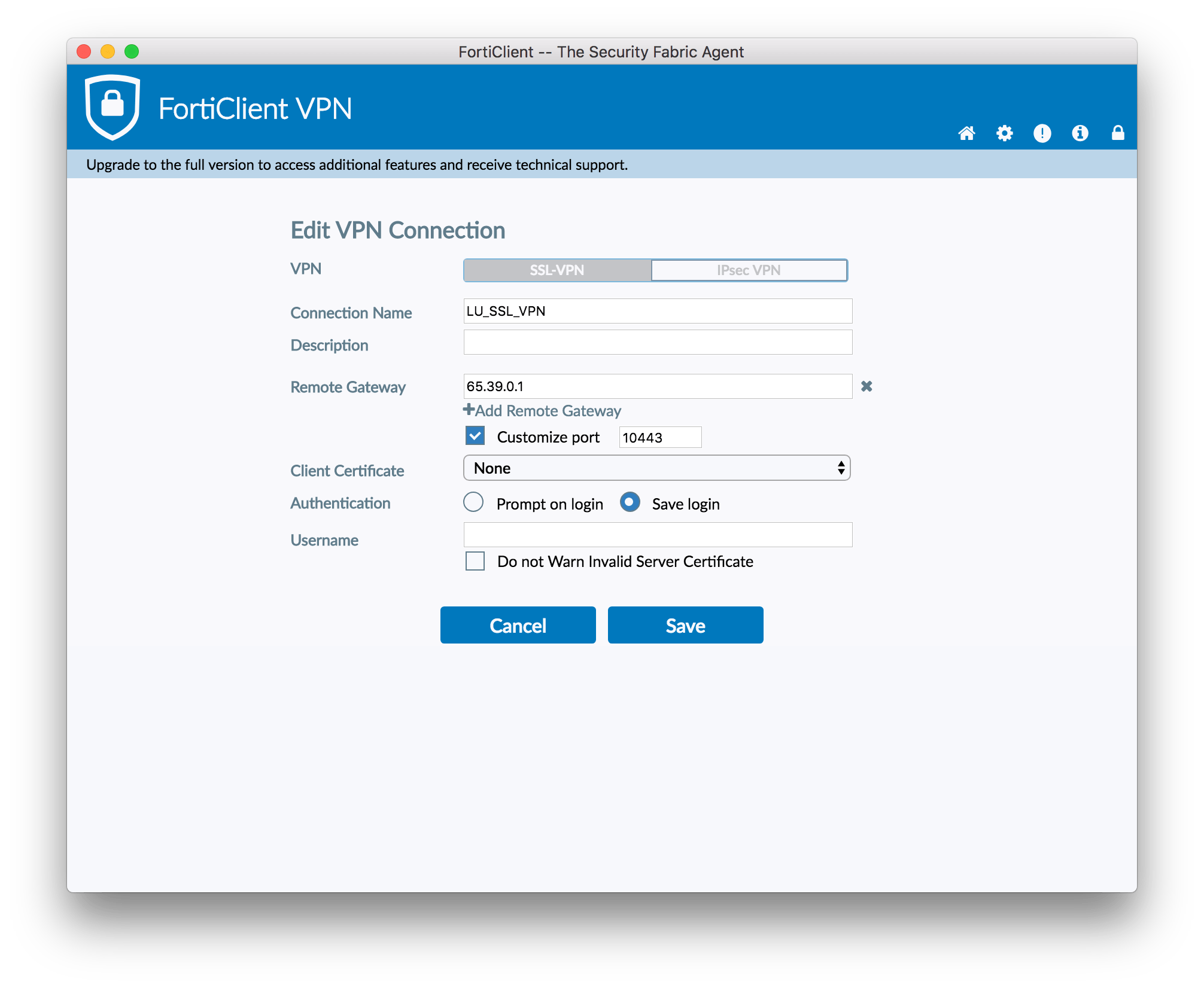Virtual Private Network (VPN) Lakehead University