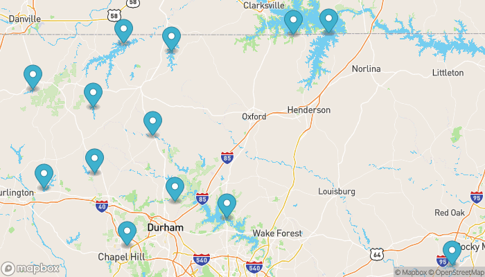 Lake Front Homes for Sale in Timberlake, North Carolina, Real Estate