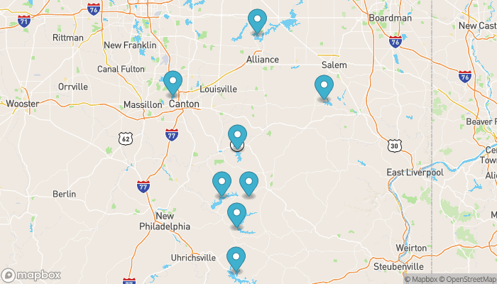 Lake Front Homes for Sale in Carrollton, Ohio, Real Estate