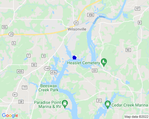 Lay Lake House and Cabin Rentals