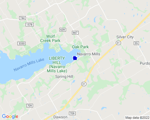 Lake Navarro Mills House and Cabin Rentals
